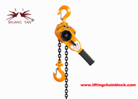 3 Ton Single-Chain-Fall Lever Chain Hoist com os ganchos do giro do freio de segurança e dos 360 graus