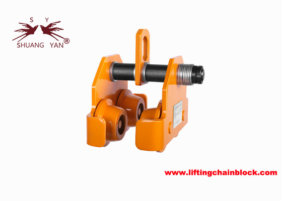 Fábrica por grosso 0,5-20 Tonnes Push Trolley Hand Push Trolley I-Beam Trolley
