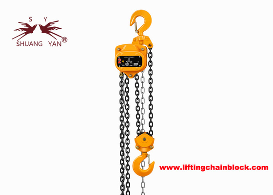 19.6kN Vital Double Ratchet Pawls Manual Chain Block Hoist 2000 kg com G80 Alloy Steel Load Chain