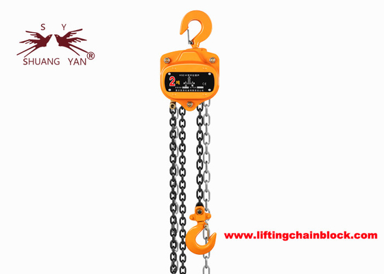 19.6kN Vital Double Ratchet Pawls Manual Chain Block Hoist 2000 kg com G80 Alloy Steel Load Chain