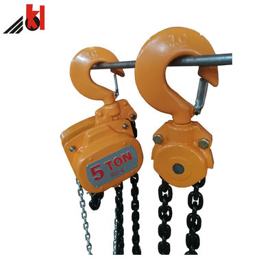 Alloy Steel Hand Chain Block Featuring Casting Hook for Easy and Safe Lifting