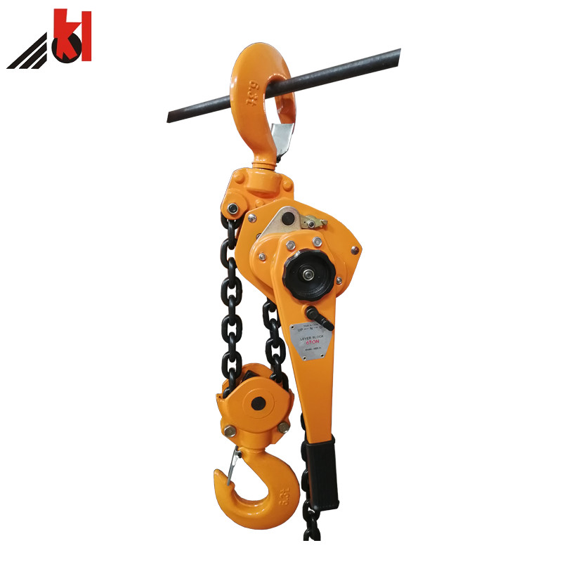 Bloco de 3 toneladas de 2 toneladas de 1 toneladas de 6 Ton Material Lifting Lever Chain